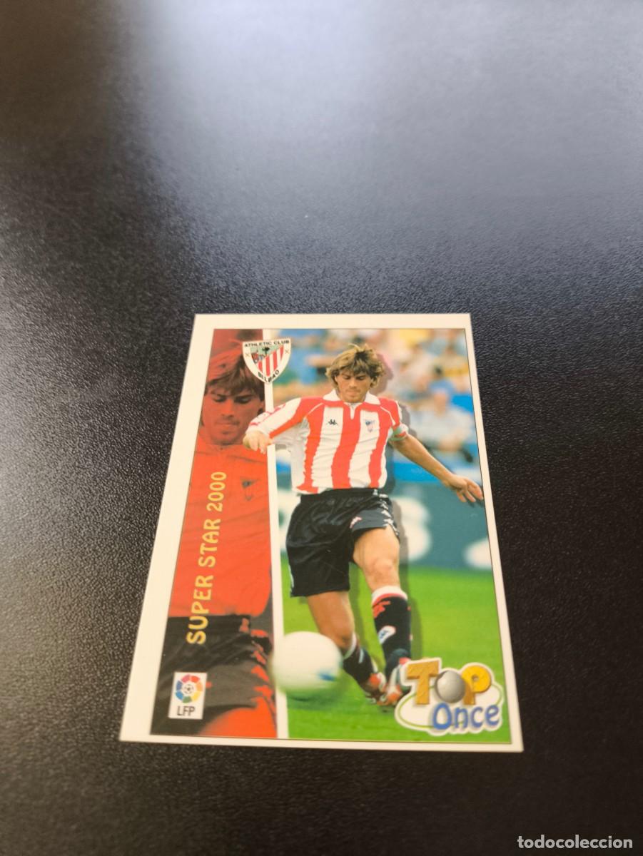 Cromos de F&uacute;tbol: 575 Julen Guerrero ATHLETIC DE BILBAO TOP 11 MUNDICROMO FICHAS LIGA 1999 2000 99 00 NO PANINI ESTE
