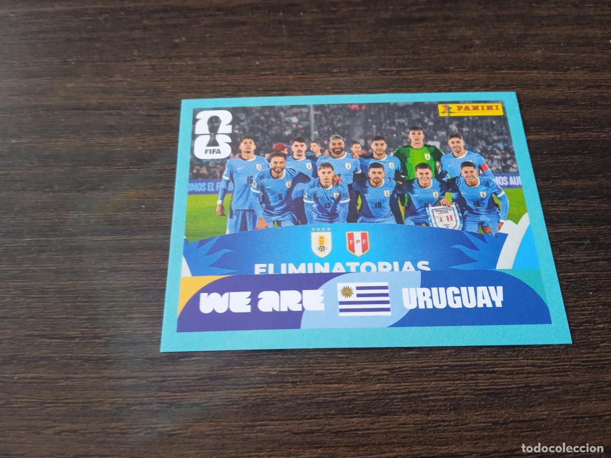 Cromos de F&uacute;tbol: Cromo Mundial Futbol 2026 Panini canada usa Mexico Uruguay equipo URU 13