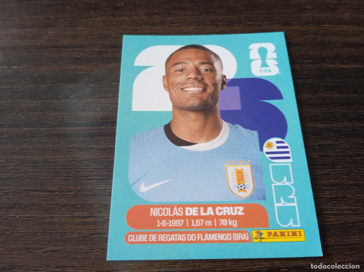 Cromos de F&uacute;tbol: Cromo Mundial Futbol 2026 Panini canada usa Mexico Uruguay Nicolas De la cruz URU 15