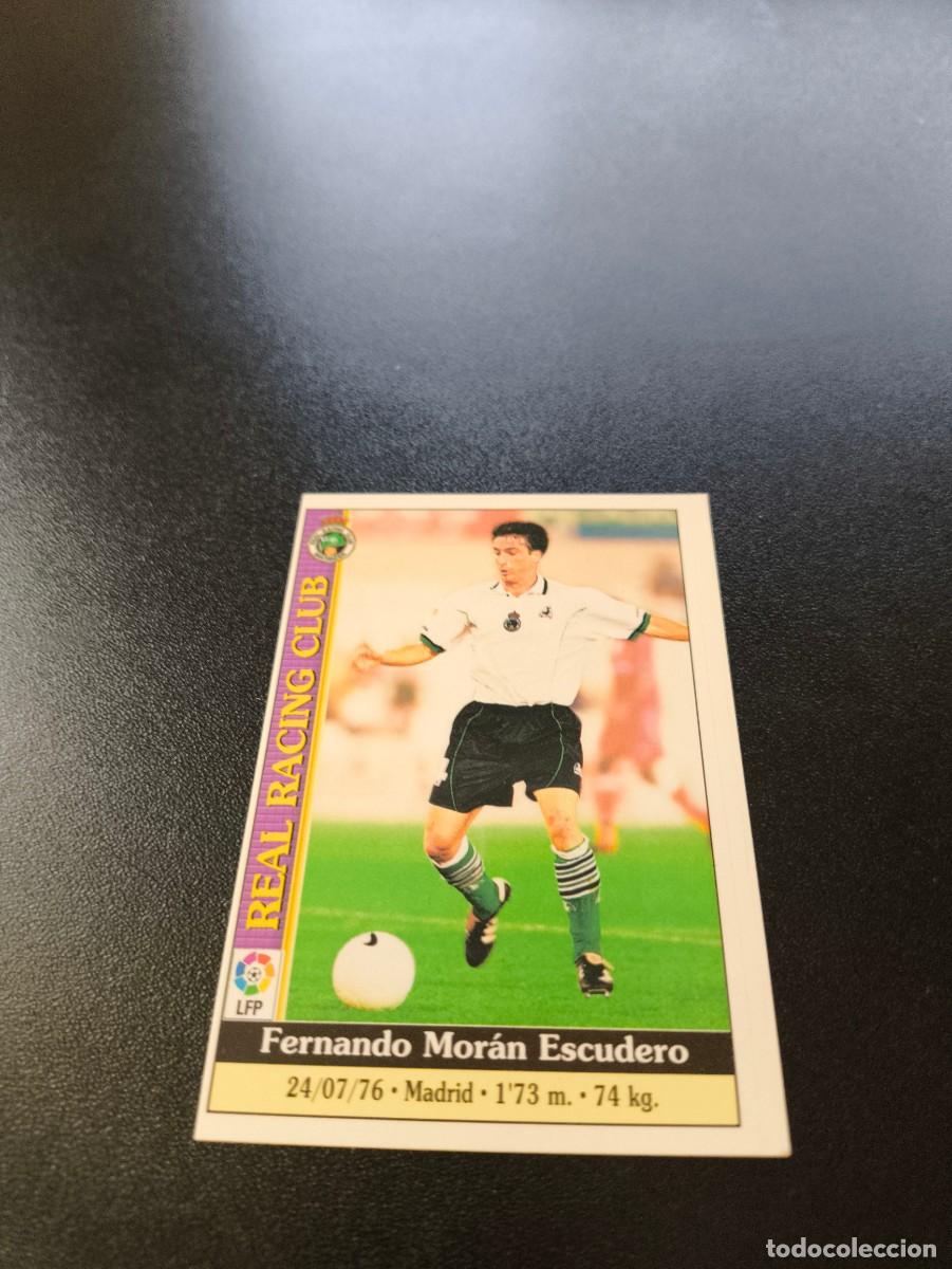 Cromos de F&uacute;tbol: 576 Moran ERROR RACING DE SANTANDER ULTIMA HOR MUNDICROMO FICHAS LIGA 1999 2000 99 00 NO PANINI ESTE