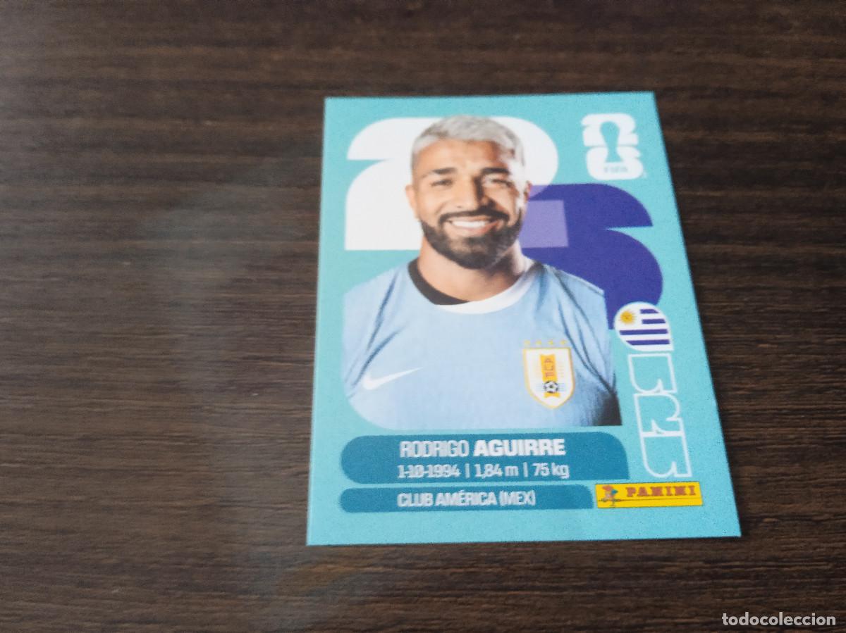 Cromos de F&uacute;tbol: Cromo Mundial Futbol 2026 Panini canada usa Mexico Uruguay Rodrigo Aguirre URU 19