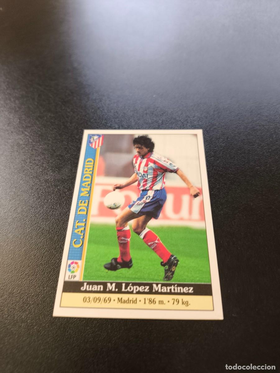 Cromos de F&uacute;tbol: 579 Lopez ERROR ATLETICO DE MADRID ULTIMA HORA MUNDICROMO FICHAS LIGA 1999 2000 99 00 NO PANINI ESTE
