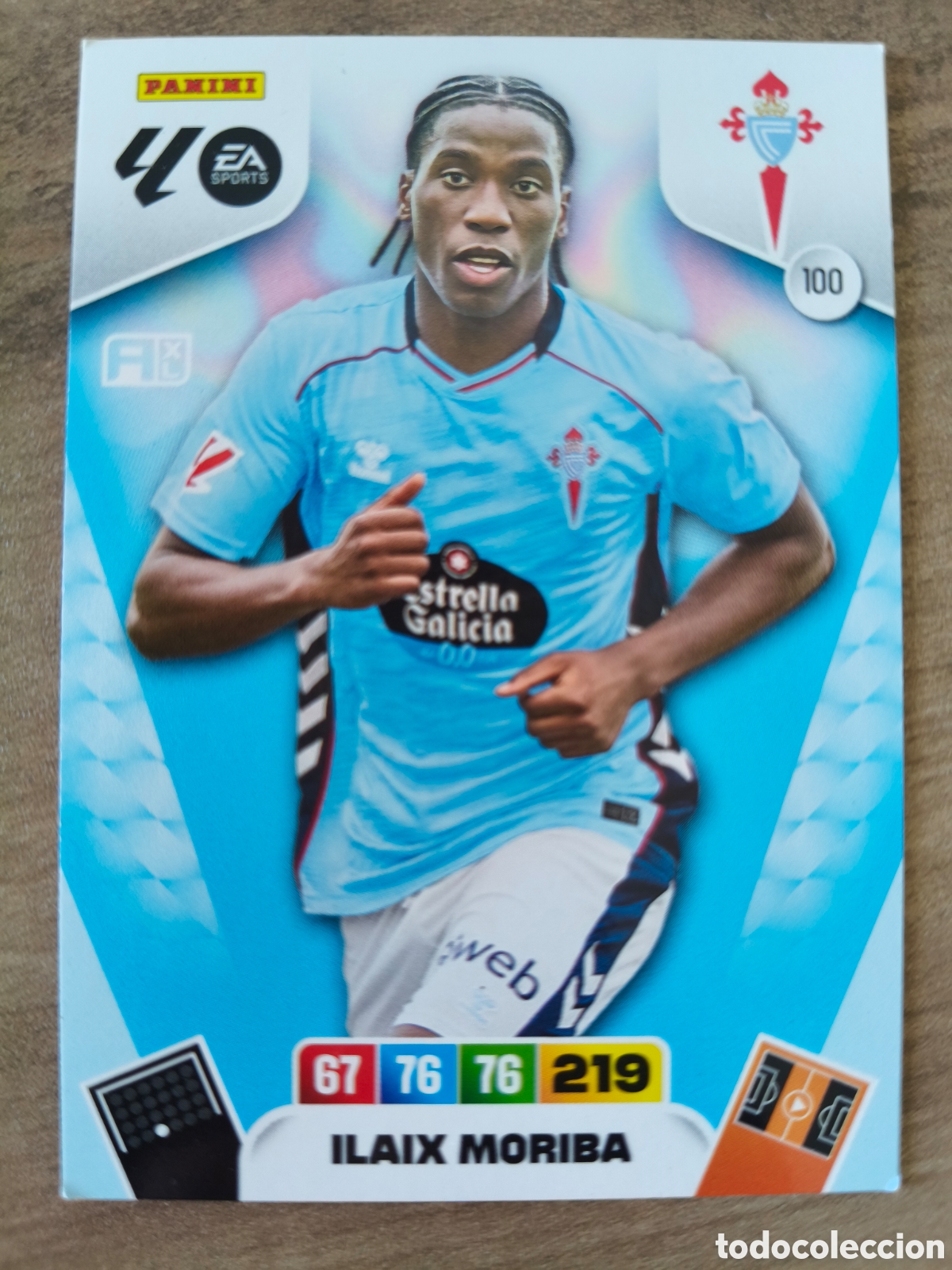 Cromos de F&uacute;tbol: Ilaix Moriba 100 Celta Adrenalyn XL Liga 25 26