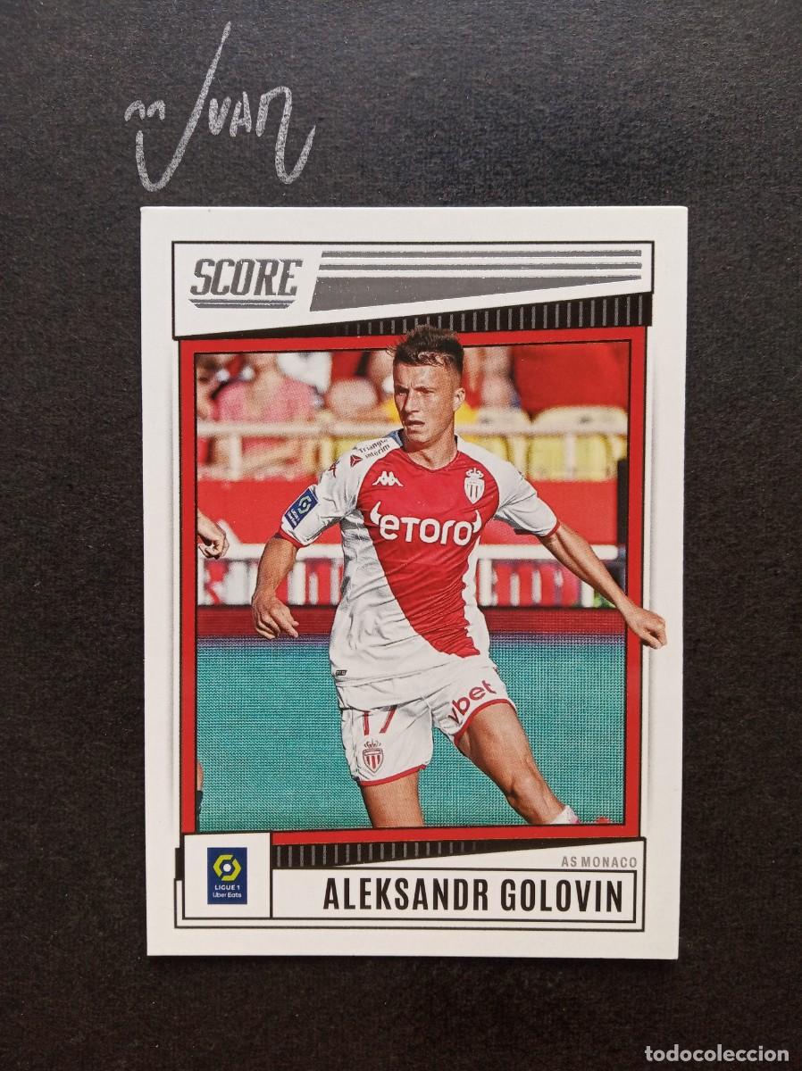 Cromos de F&uacute;tbol: N&ordm; 101 ALEKSANDR GOLOVIN AS MONACO RUSIA ⚽ PANINI &reg; SCORE LIGUE 1 FRANCIA 2022 2023 22 23 NUEVO