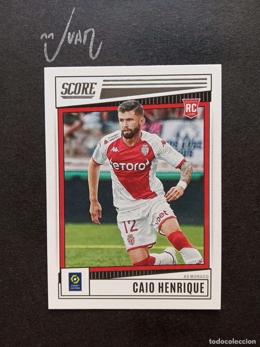 Cartes &agrave; collectionner de Football: N&ordm; 103 ROOKIE CAIO HENRIQUE AS MONACO BRASIL ⚽ PANINI &reg; SCORE LIGUE 1 FRANCIA 2022 2023 22 23 NUEVO