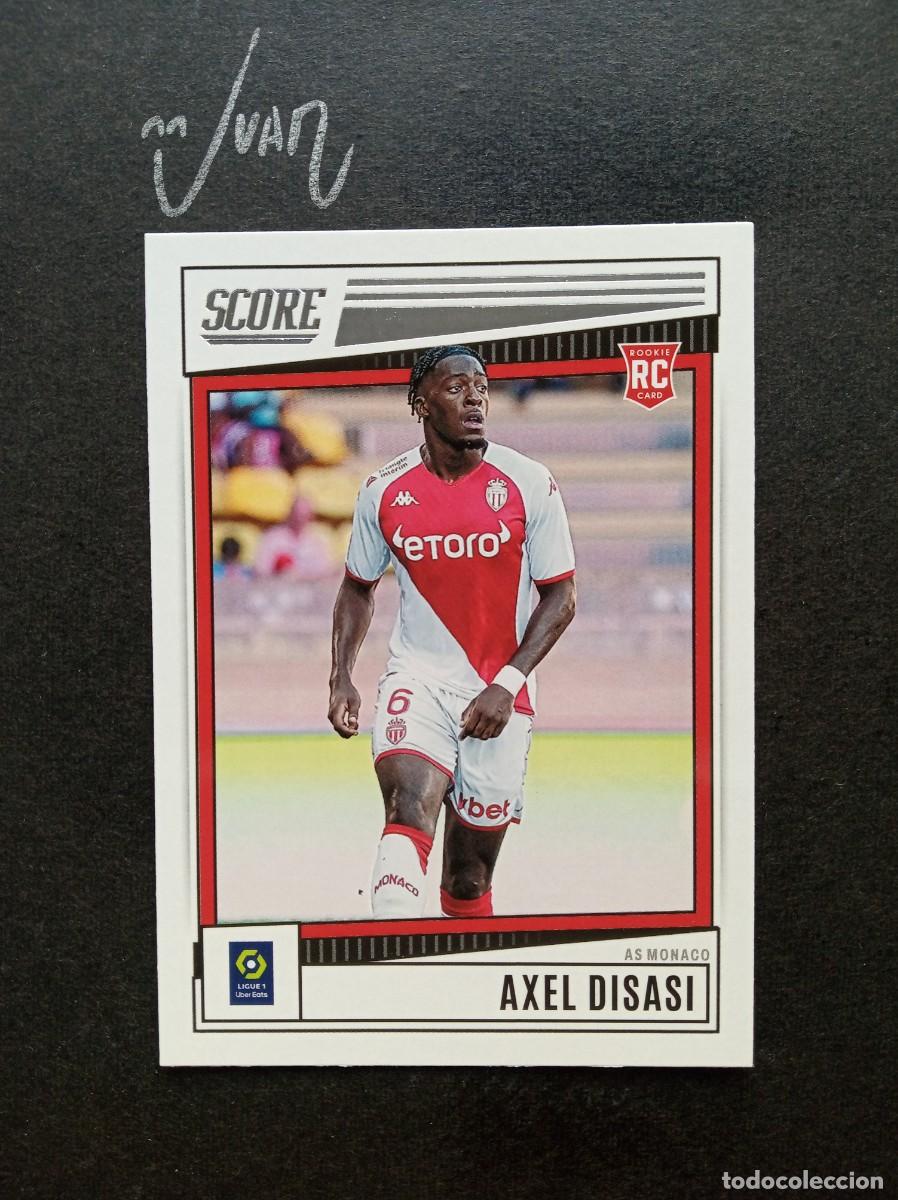 Cromos de F&uacute;tbol: N&ordm; 104 ROOKIE AXEL DISASI AS MONACO ⚽ PANINI &reg; SCORE LIGUE 1 FRANCIA 2022 2023 22 23 NUEVO