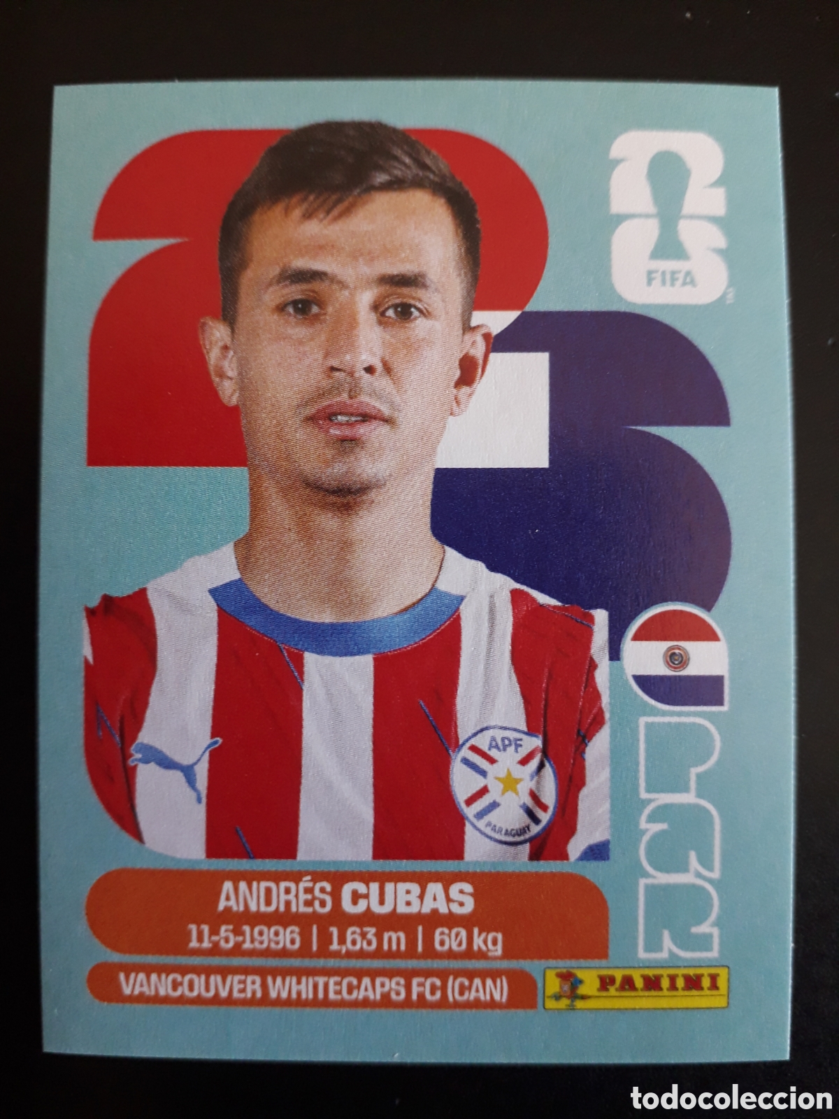 Cromos de F&uacute;tbol: CUBAS PARAGUAY PAR 12 MUNDIAL F&Uacute;TBOL 2026 FIFA WORLD CUP PANINI SIN PEGAR PEDIDO M&Iacute;NIMO 3&euro;