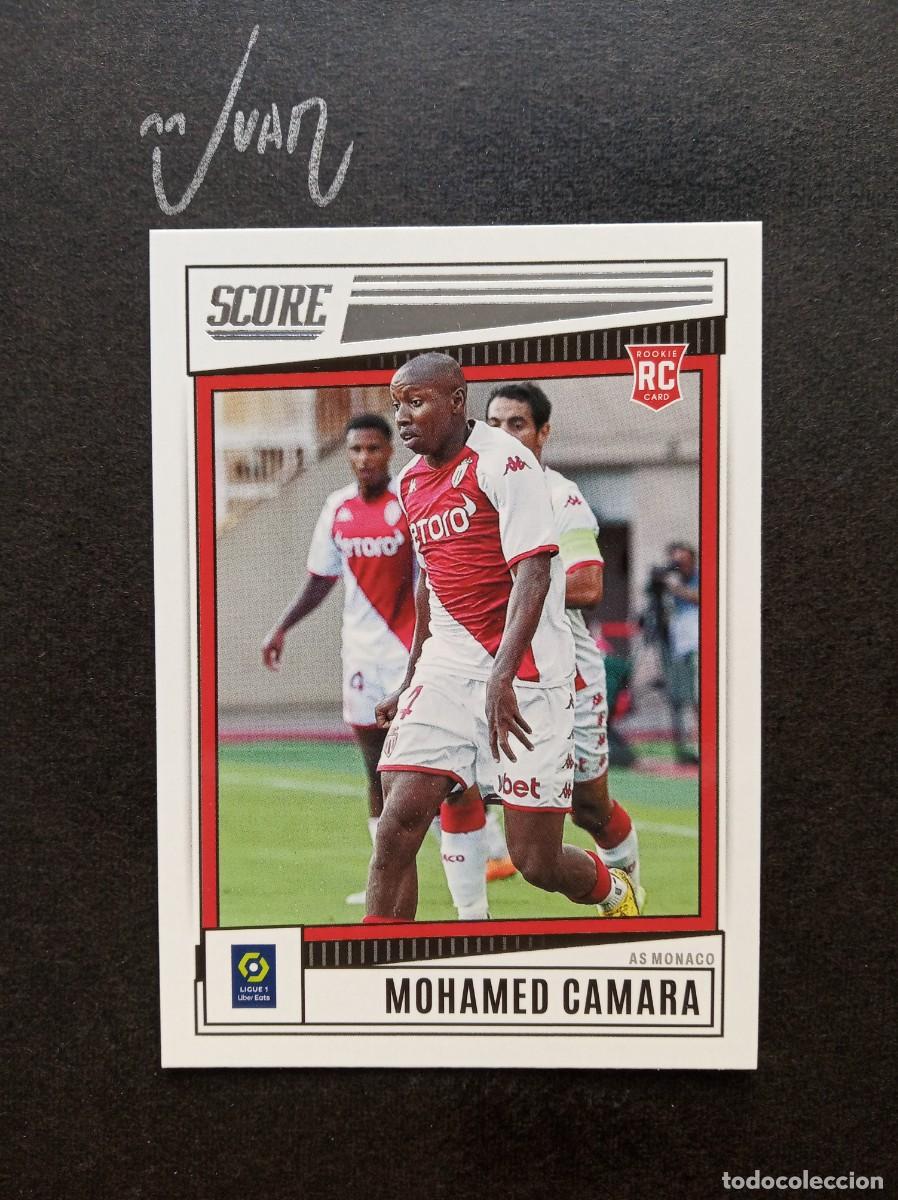 Cromos de F&uacute;tbol: N&ordm; 105 ROOKIE MOHAMED CAMARA AS MONACO ⚽ PANINI &reg; SCORE LIGUE 1 FRANCIA 2022 2023 22 23 NUEVO