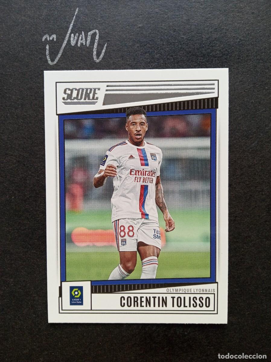 Cromos de F&uacute;tbol: N&ordm; 83 CORENTIN TOLISSO OLYMPIQUE LYON ⚽ PANINI &reg; SCORE LIGUE 1 FRANCIA 2022 2023 22 23 NUEVO