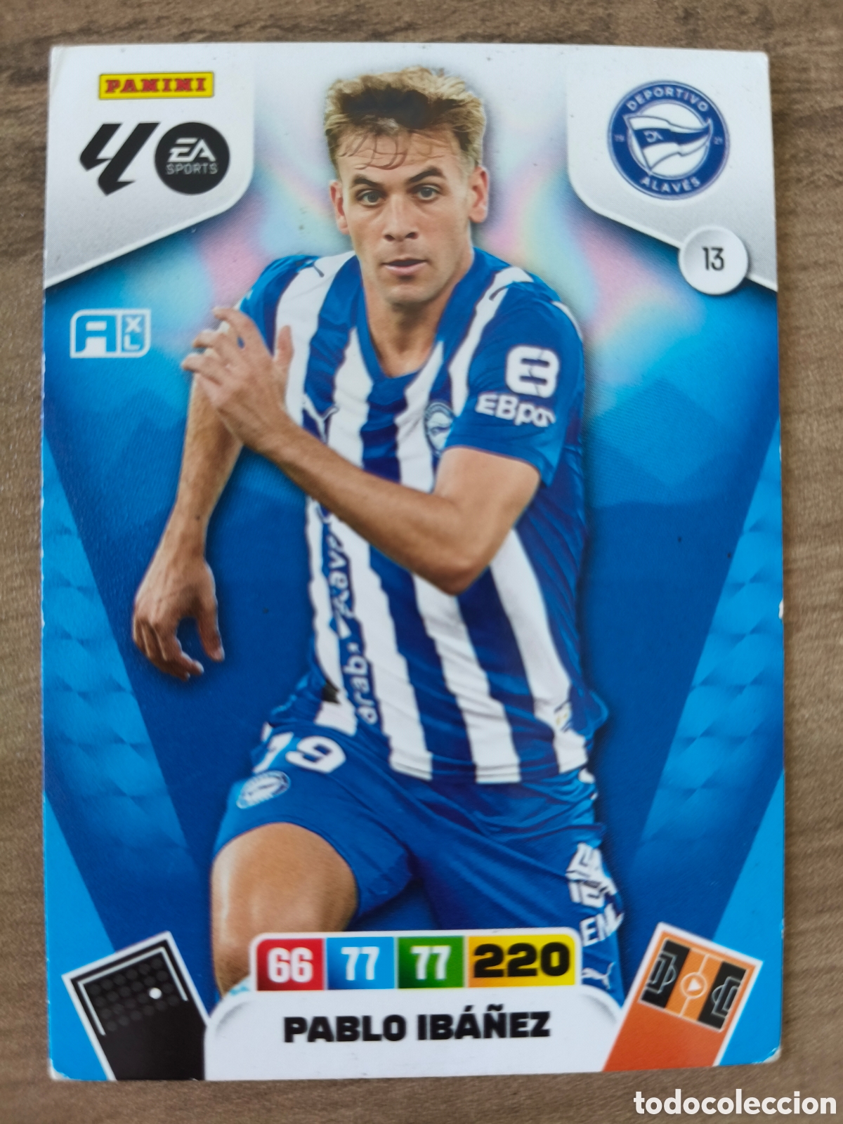 Cromos de F&uacute;tbol: Pablo Iba&ntilde;ez 13 Alaves Adrenalyn XL Liga 25 26