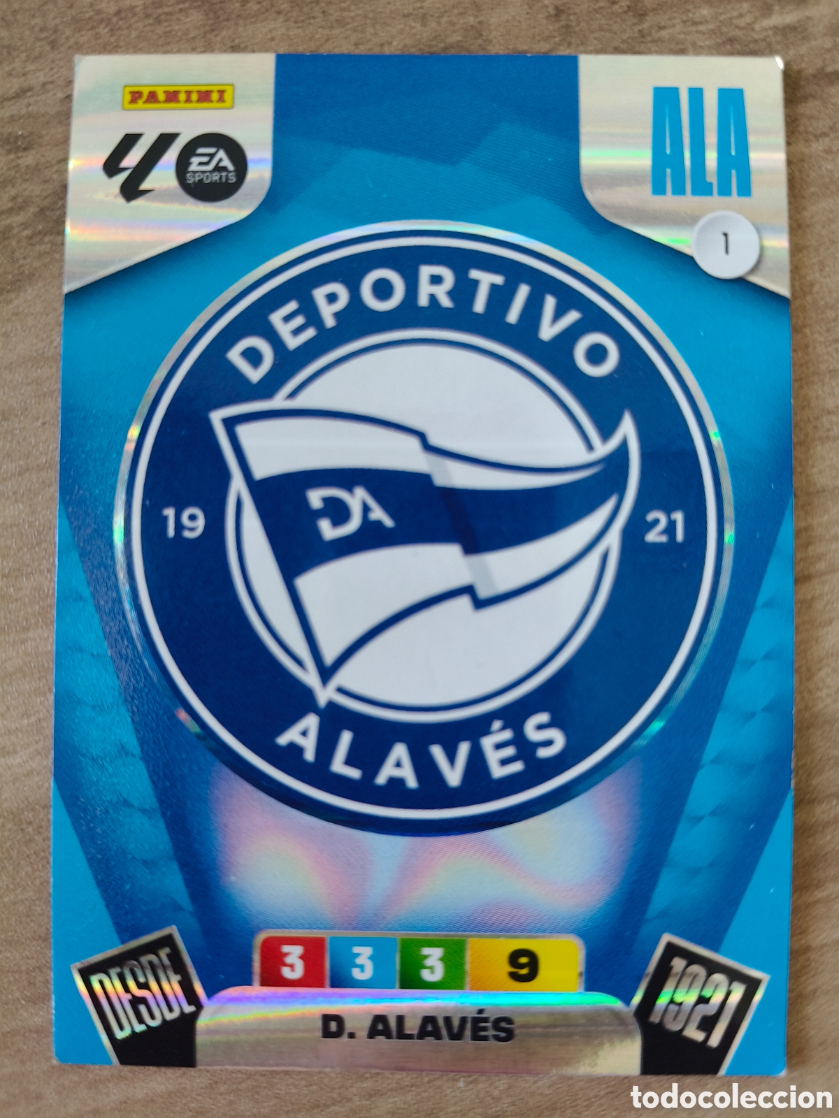 Football Stickers: Escudo Alaves 1 Adrenalyn XL Liga 25 26