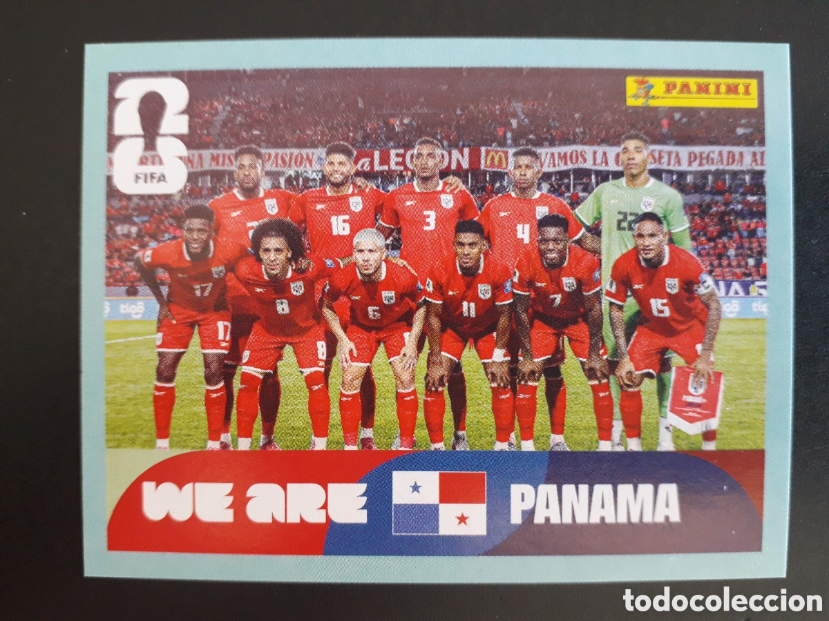 Football Stickers: EQUIPO PANAM&Aacute; PAN 13 MUNDIAL F&Uacute;TBOL 2026 FIFA WORLD CUP PANINI SIN PEGAR PEDIDO M&Iacute;NIMO 3&euro;