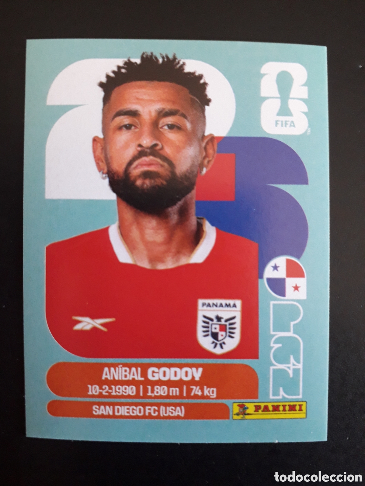 Figurine di Calcio: GODOY PANAM&Aacute; PAN 11 MUNDIAL F&Uacute;TBOL 2026 FIFA WORLD CUP PANINI SIN PEGAR PEDIDO M&Iacute;NIMO 3&euro;.