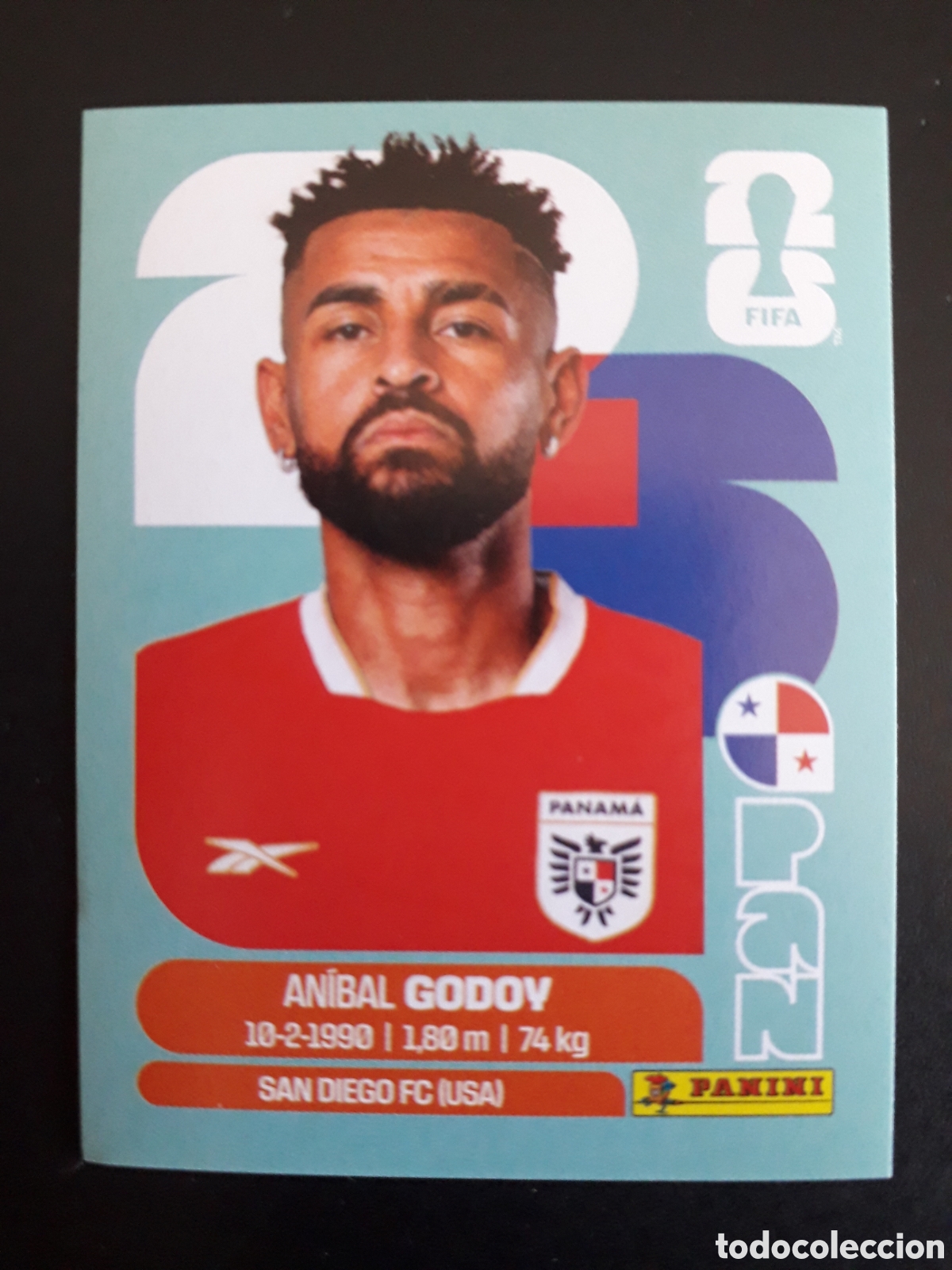 Figurine di Calcio: GODOY PANAM&Aacute; PAN 11 MUNDIAL F&Uacute;TBOL 2026 FIFA WORLD CUP PANINI SIN PEGAR PEDIDO M&Iacute;NIMO 3&euro;