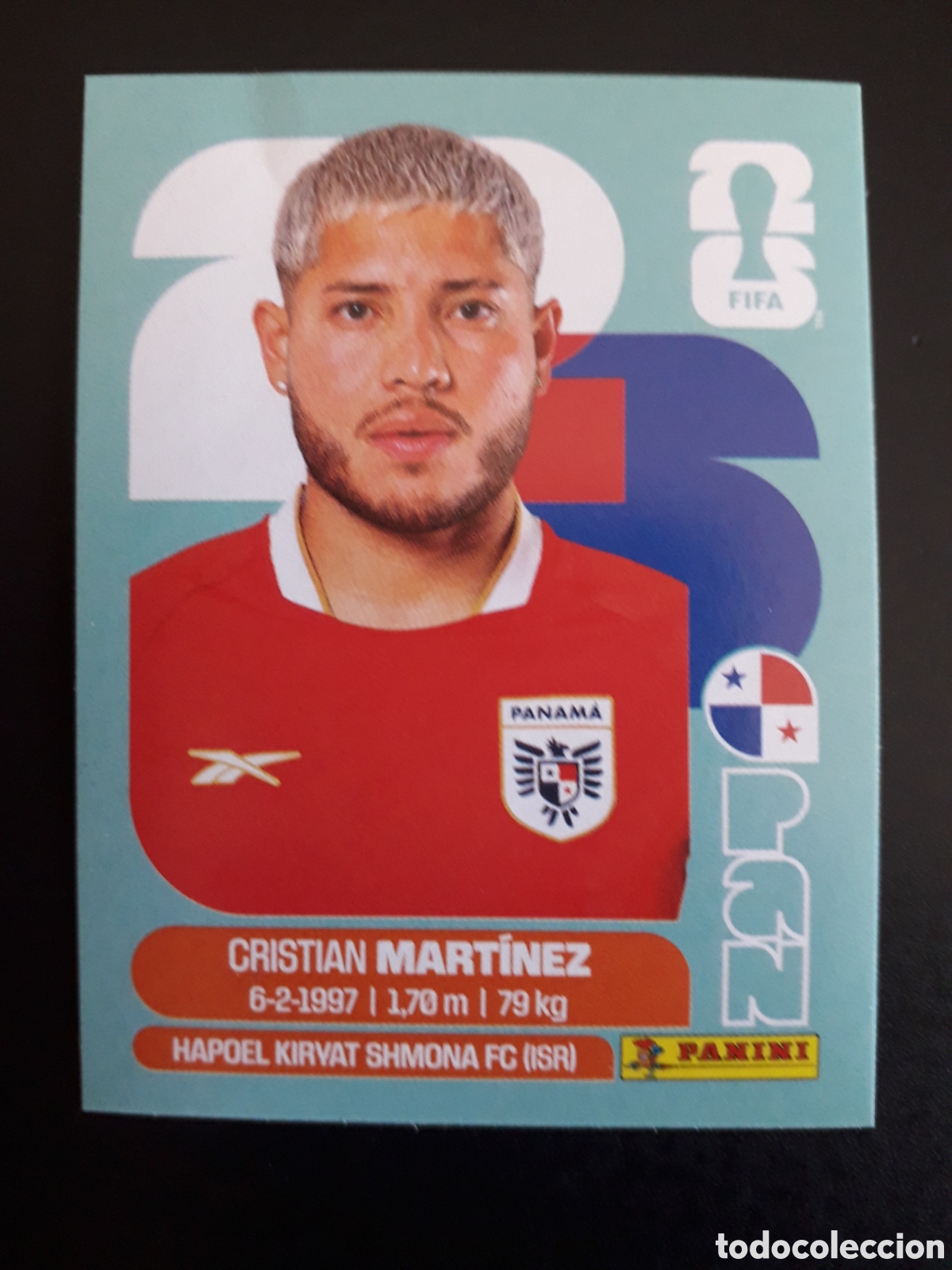 Figurine di Calcio: MART&Iacute;NEZ PANAM&Aacute; PAN 10 MUNDIAL F&Uacute;TBOL 2026 FIFA WORLD CUP PANINI SIN PEGAR PEDIDO M&Iacute;NIMO 3&euro;.