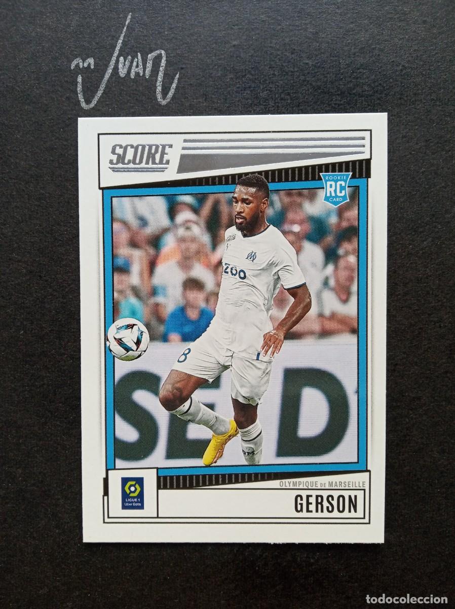 Figurine di Calcio: N&ordm; 95 ROOKIE GERSON OLYMPIQUE MARSELLA BRASIL ⚽ PANINI &reg; SCORE LIGUE 1 FRANCIA 2022 2023 22 23 NUEVO