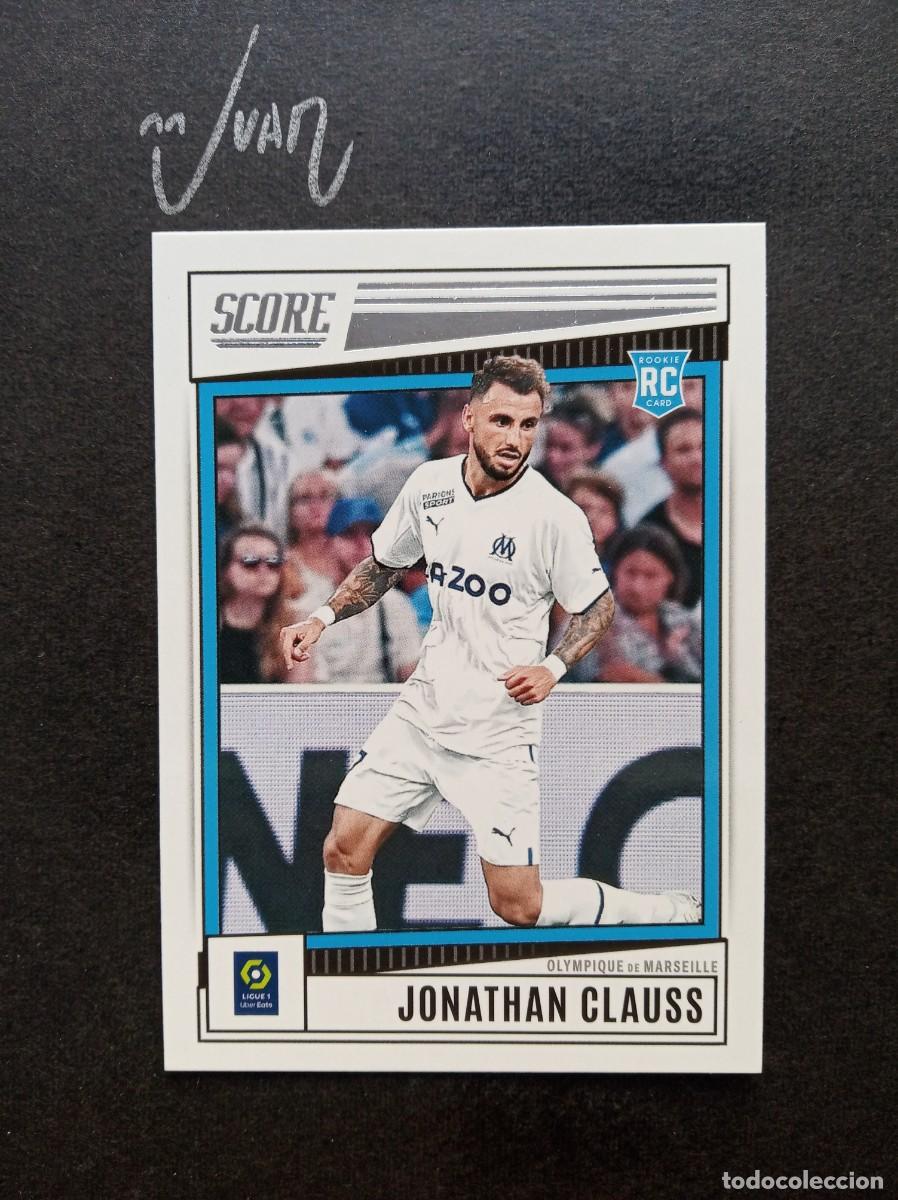 Figurine di Calcio: N&ordm; 96 ROOKIE CLAUSS OLYMPIQUE MARSELLA ⚽ PANINI &reg; SCORE LIGUE 1 FRANCIA 2022 2023 22 23 NUEVO