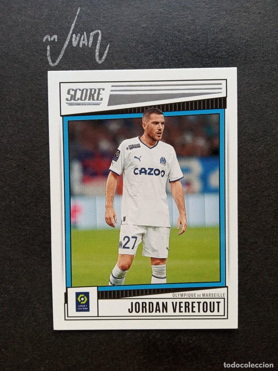 Figurine di Calcio: N&ordm; 97 JORDAN VERETOUT OLYMPIQUE MARSELLA ⚽ PANINI &reg; SCORE LIGUE 1 FRANCIA 2022 2023 22 23 NUEVO