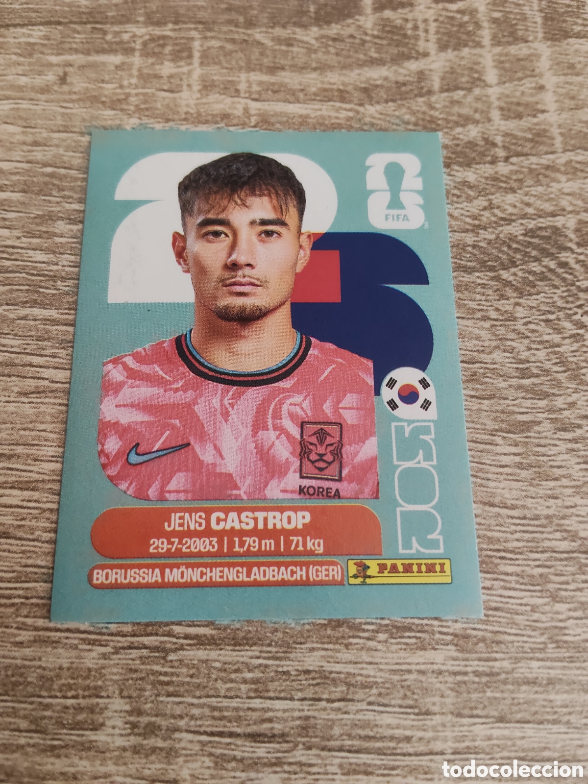 Football Stickers: Panini mundial 2926 KOR 15 KOR 15 Jens Castrop Corea del Sur