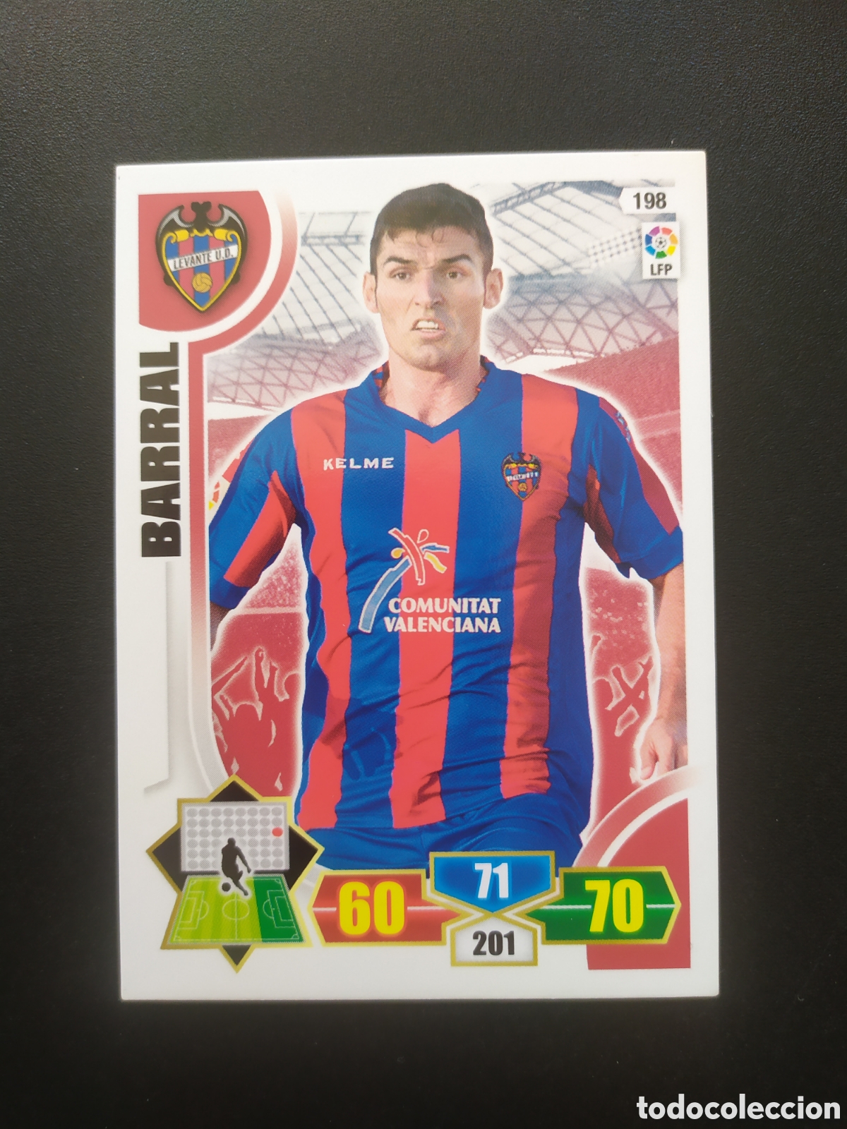 Cromos de F&uacute;tbol: Adrenalyn 2013 2014 13 14 panini Barral n&deg; 198 Levante