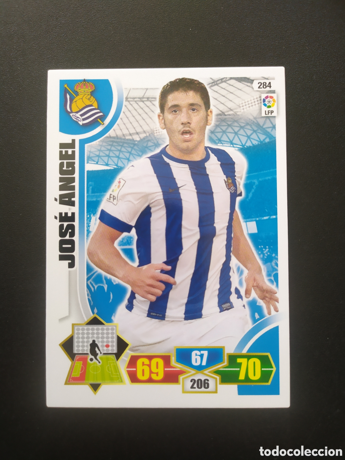 Cromos de F&uacute;tbol: Adrenalyn 2013 2014 13 14 panini Jos&eacute; &Aacute;ngel n&deg; 284 Real Sociedad