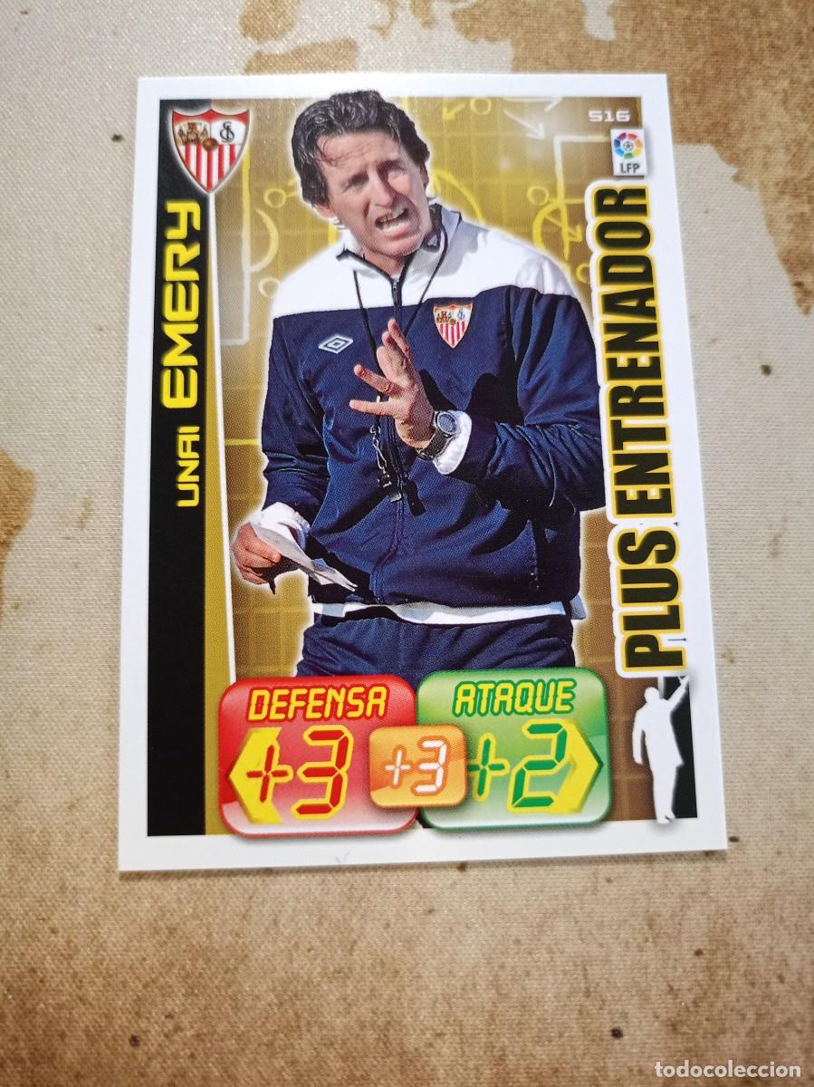 Cromos de f&uacute;tbol: Plus Entrenador 516 UNAI EMERY Adrenalyn 2012-13