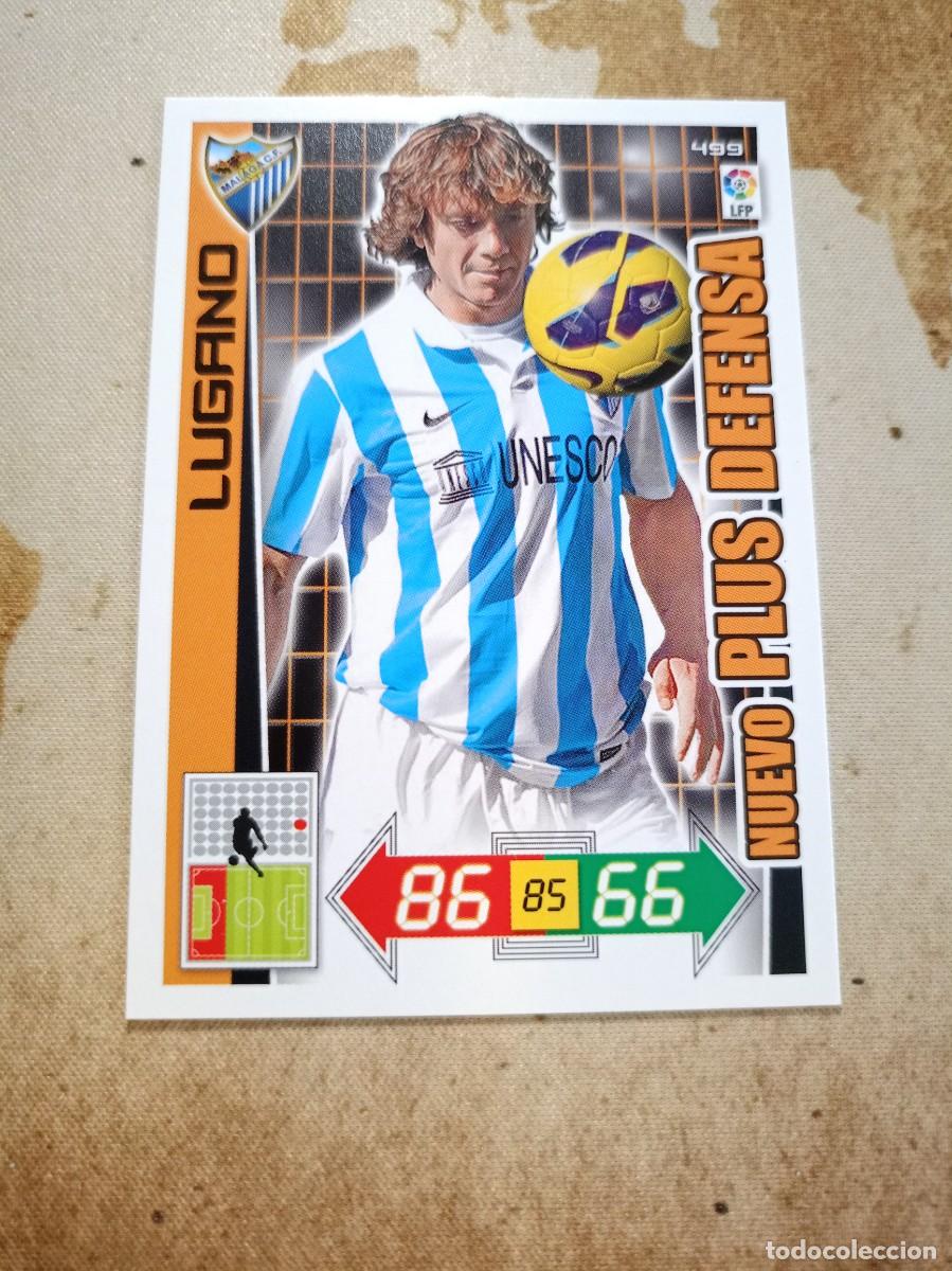 Cromos de F&uacute;tbol: Plus Defensa 499 LUGANO Adrenalyn 2012-13