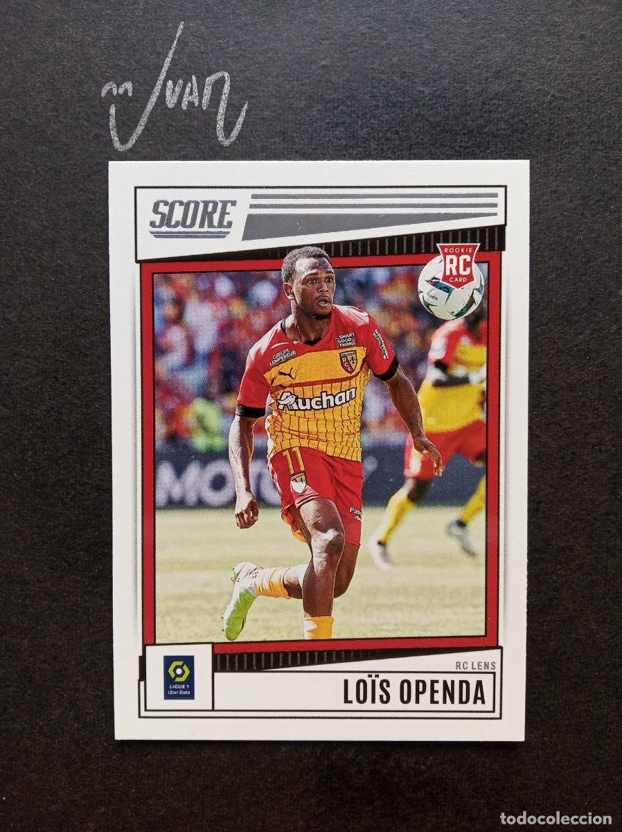 Cromos de F&uacute;tbol: N&ordm; 57 ROOKIE LOIS OPENDA LENS JUVENTUS 25 26 ⚽ PANINI &reg; SCORE LIGUE 1 FRANCIA 2022 2023 22 23 NUEVO