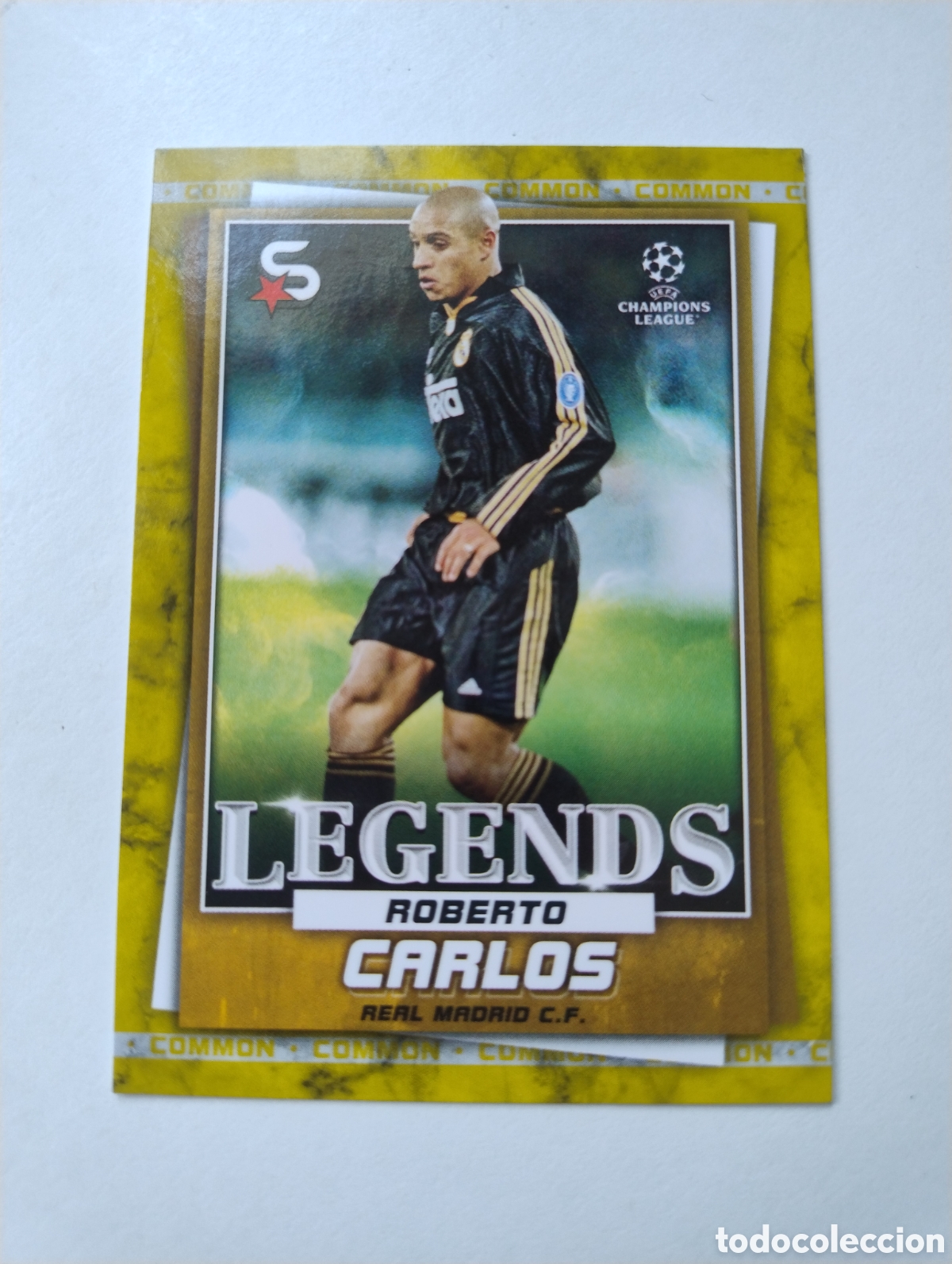 Cromos de F&uacute;tbol: 194 h Roberto Carlos - Real Madrid - Topps Superstars 2023 Image Variation Common