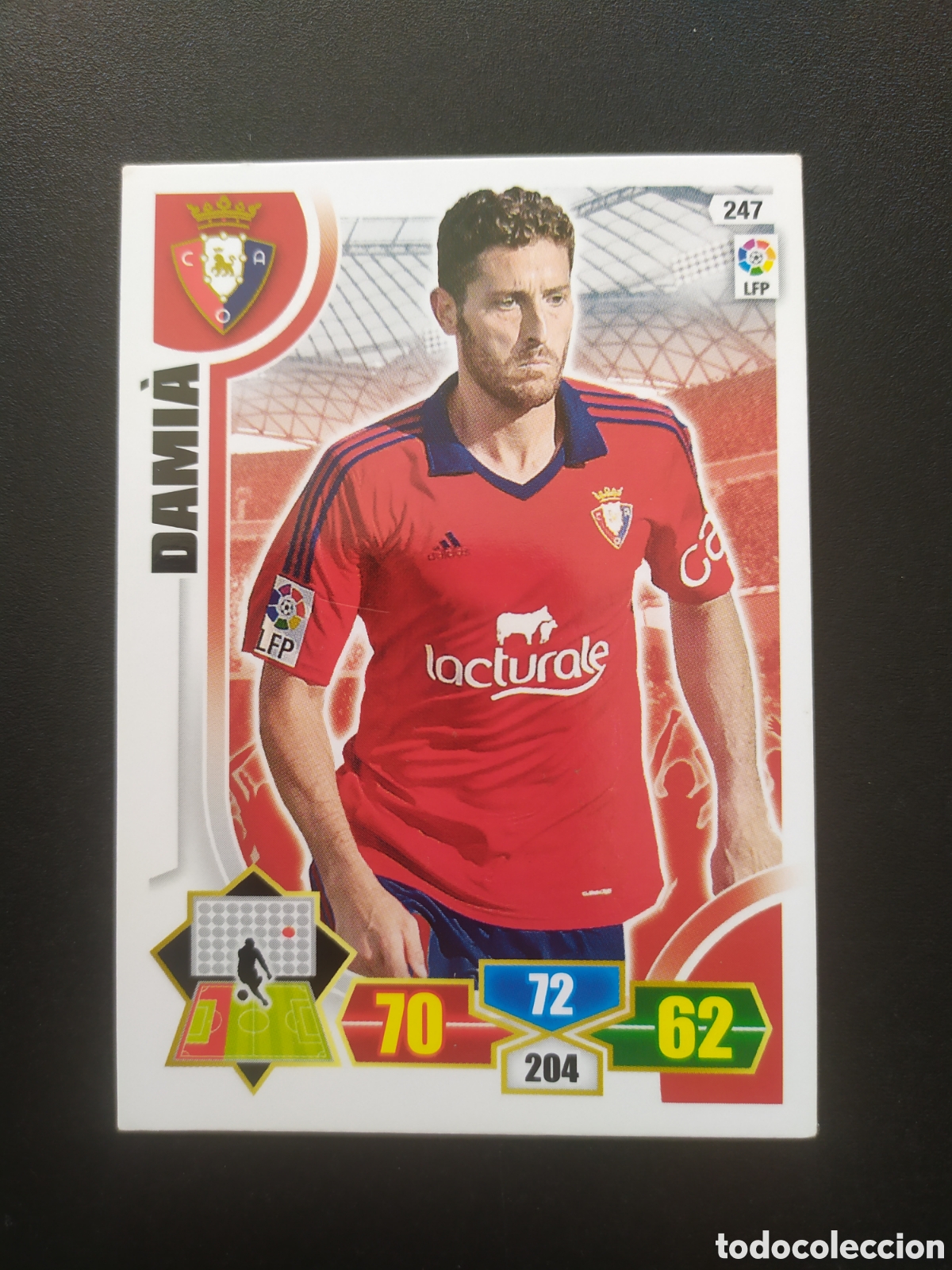Cromos de F&uacute;tbol: Adrenalyn 2013 2014 13 14 panini Dami&aacute; n&deg; 247 Osasuna