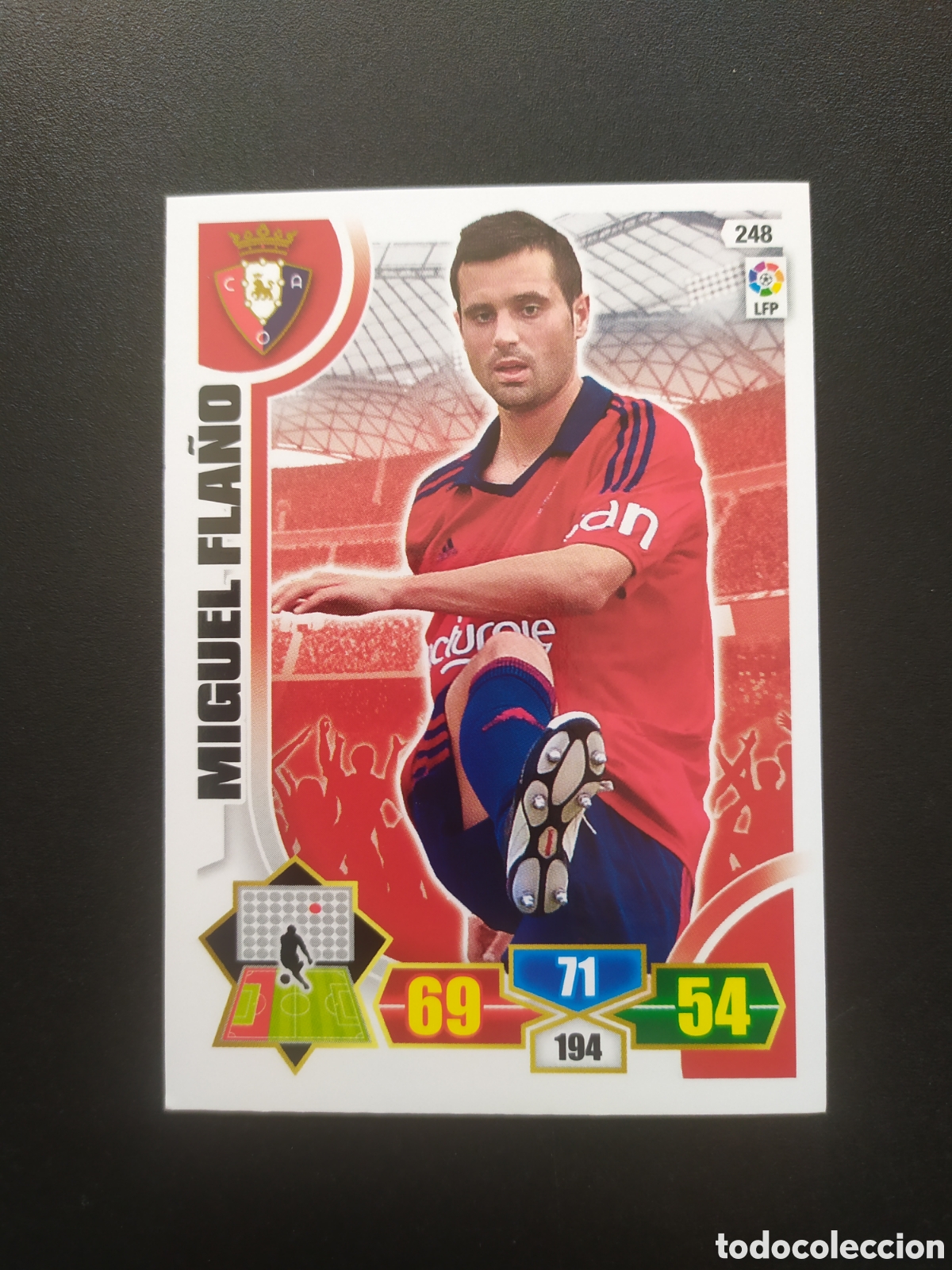 Cromos de F&uacute;tbol: Adrenalyn 2013 2014 13 14 panini Miguel Fla&ntilde;o n&deg; 248 Osasuna