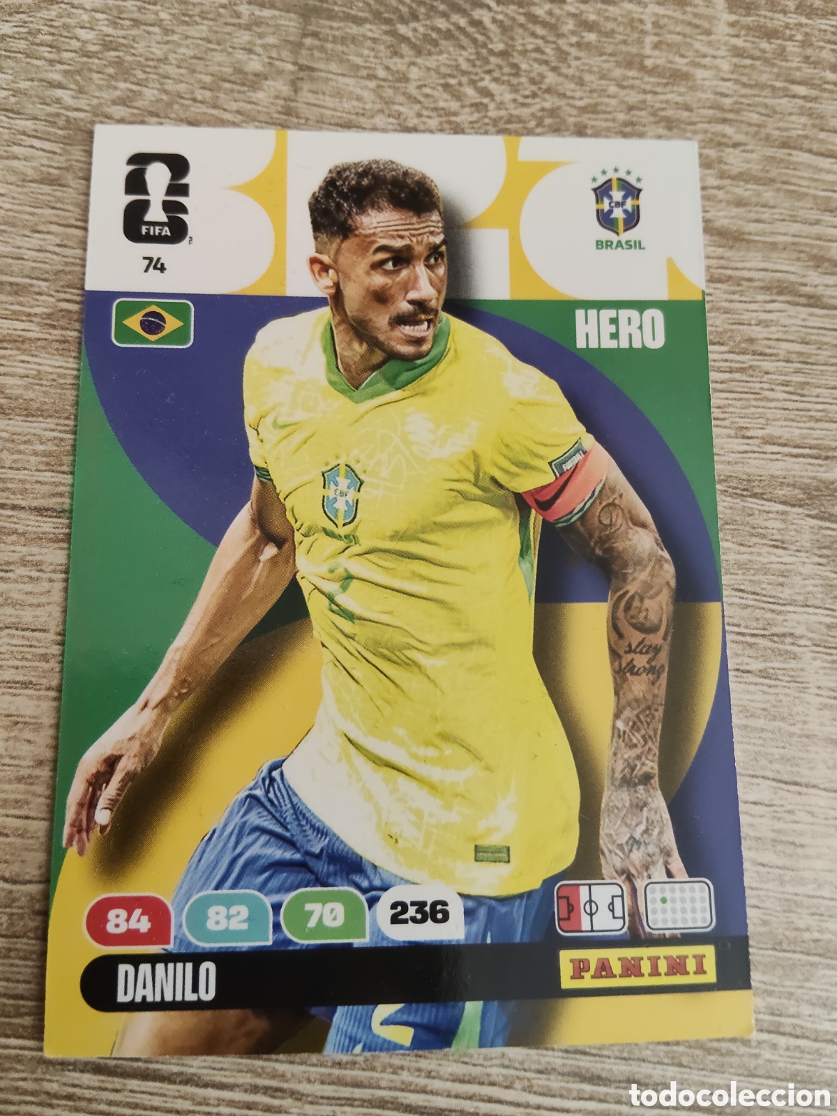 Cromos de F&uacute;tbol: Panini Adrenalyn mundial 2026 74 Danilo Brasil