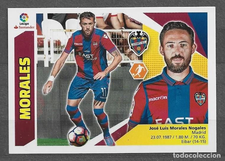 Cromos de F&uacute;tbol: Liga este 2017/18 - Morales - N&ordm; 11 - ( Levante U.D. )