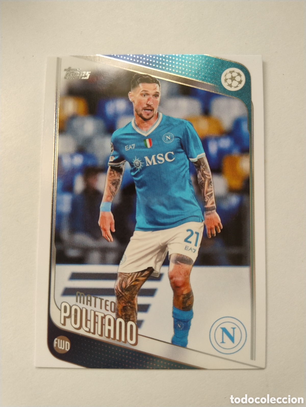 Cromos de F&uacute;tbol: 7 - Politano - N&aacute;poles - Topps UCC Flagship 2025 - 2026
