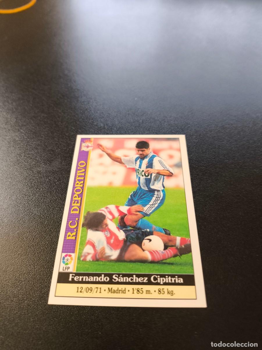 Cromos de F&uacute;tbol: 585 Fernando DEPORTIVO CORU&Ntilde;A ULTIMA HORA IV MUNDICROMO FICHAS LIGA 1999 2000 99 00 NO PANINI ESTE