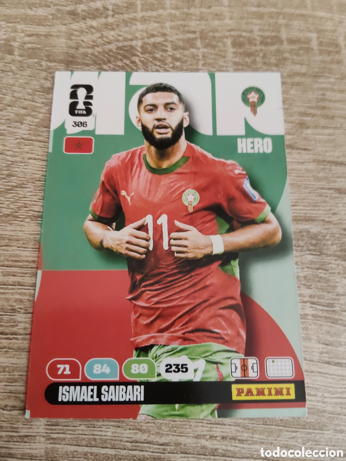 Cromos de Futebol: Panini Adrenalyn mundial 2026 306 Ismael Saibari Marruecos