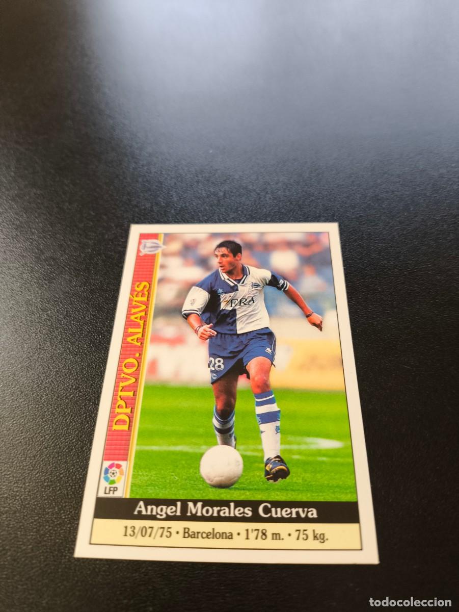 Cromos de Futebol: 590 Morales ALAVES ULTIMA HORA IV MUNDICROMO FICHAS LIGA 1999 2000 99 00 NO PANINI ESTE