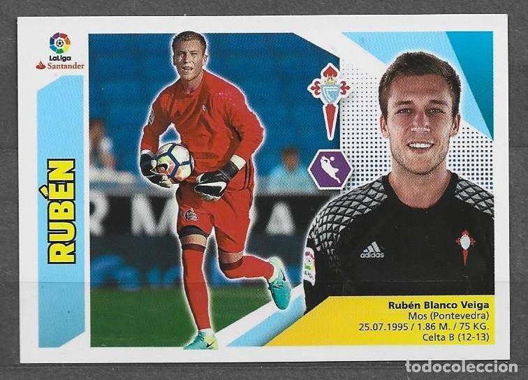 Cromos de Futebol: Liga este 2017/18 - Rub&eacute;n - N&ordm; 2 - ( R.C. Celta )