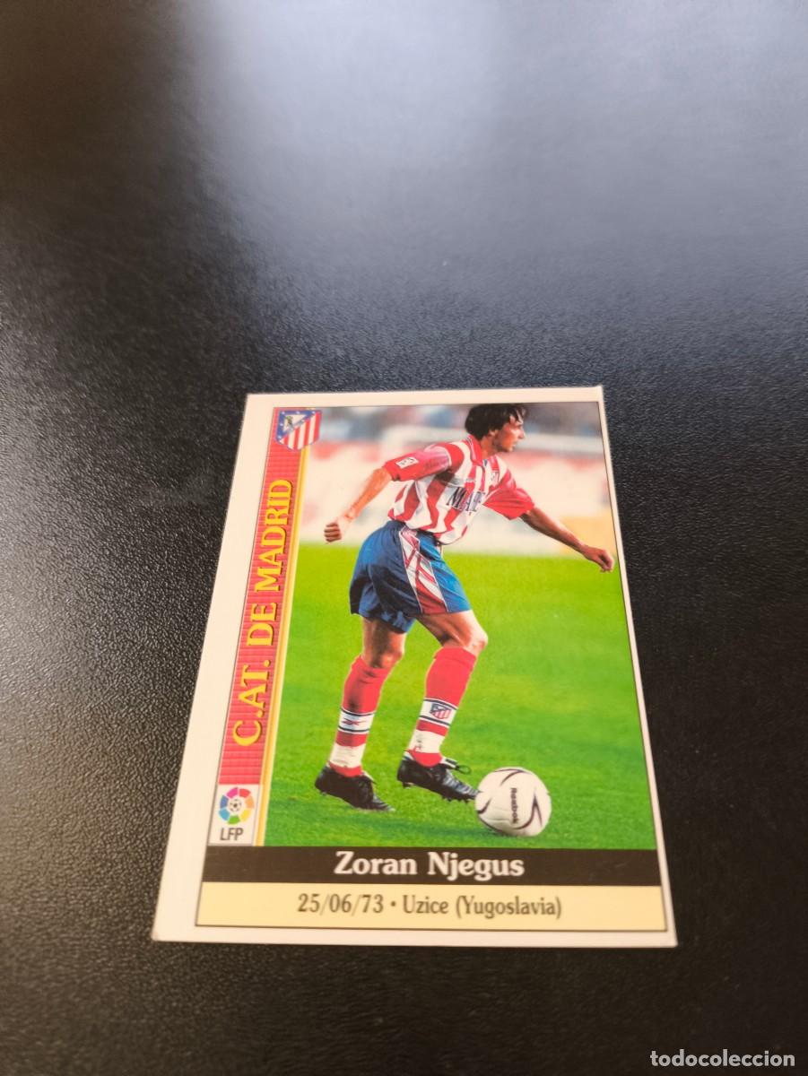 Cromos de Futebol: 594 Njegus ATLETICO DE MADRID ULTIMA HORA IV MUNDICROMO FICHAS LIGA 1999 2000 99 00 NO PANINI ESTE