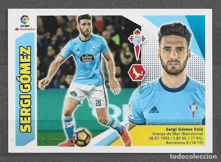 Cromos de Futebol: Liga este 2017/18 - Sergio G&oacute;mez - N&ordm; 6a - ( R.C. Celta )
