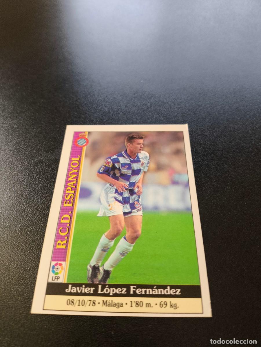 Cromos de F&uacute;tbol: 601 Javi Lopez ESPANYOL ULTIMA HORA IV MUNDICROMO FICHAS LIGA 1999 2000 99 00 NO PANINI ESTE
