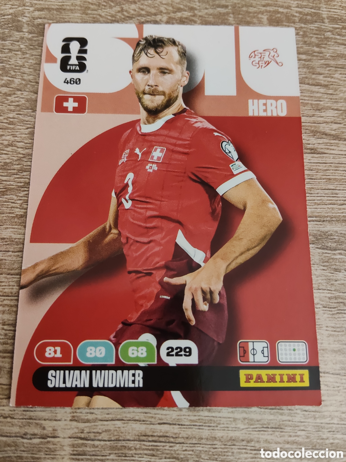Cromos de F&uacute;tbol: Panini Adrenalyn mundial 2026 460 Silvan Widmer Suiza