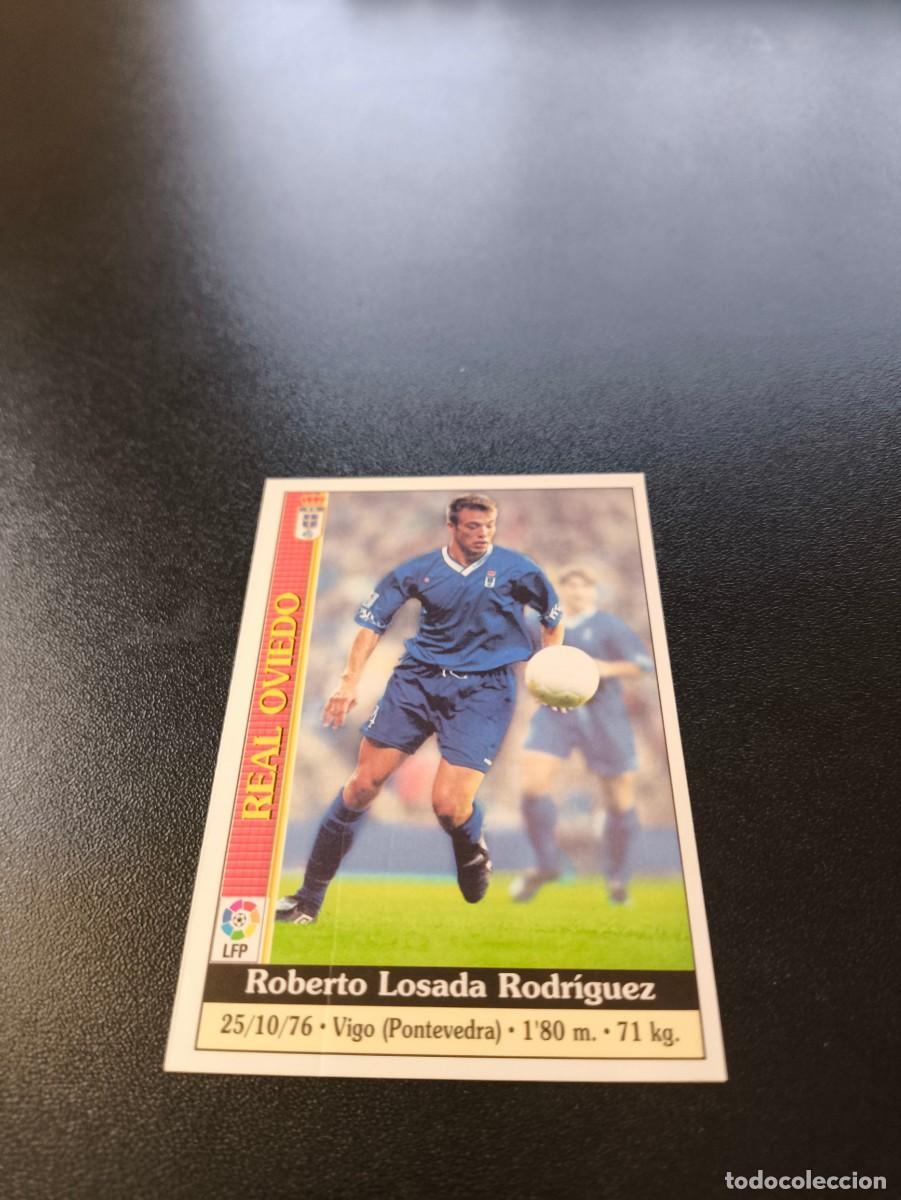 Cromos de F&uacute;tbol: 606 Losada OVIEDO ULTIMA HORA IV MUNDICROMO FICHAS LIGA 1999 2000 99 00 NO PANINI ESTE
