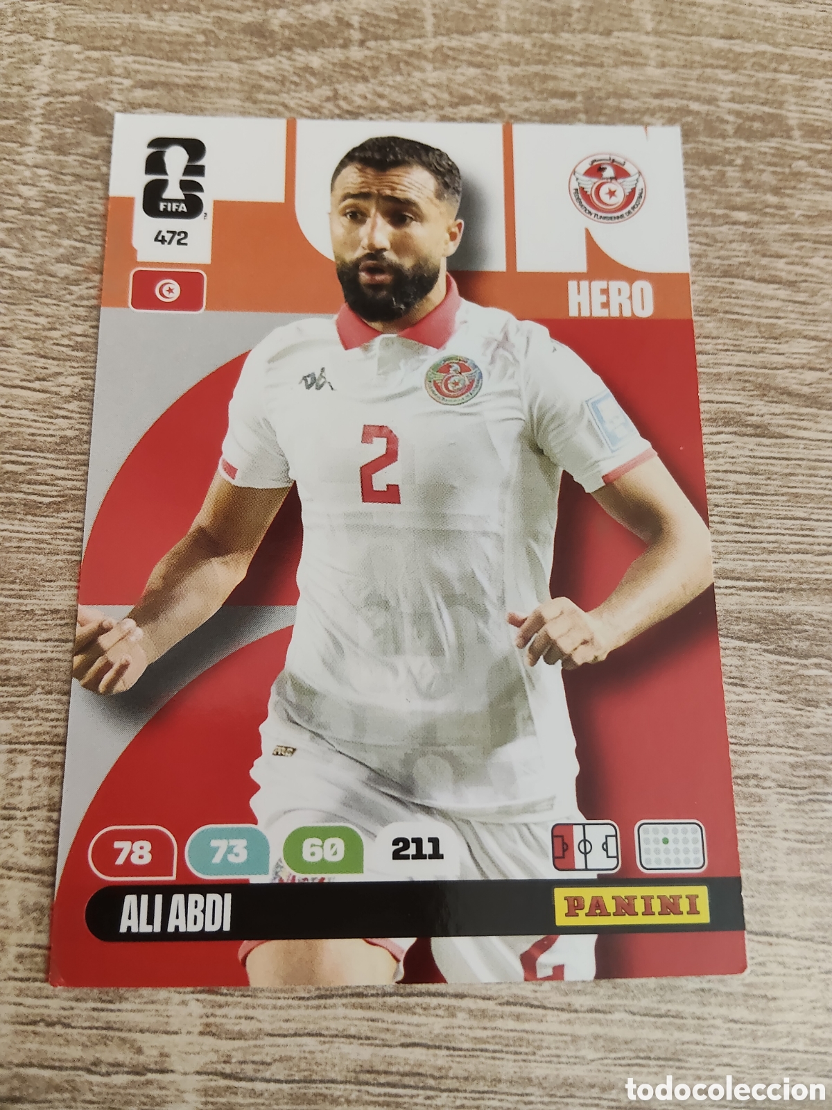 Cromos de F&uacute;tbol: Panini Adrenalyn mundial 2026 472 Ali Abdi T&uacute;nez