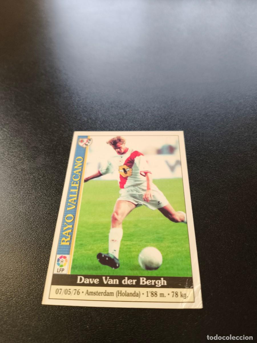 Cromos de F&uacute;tbol: 617 Bergh RAYO VALLECANO ULTIMA HORA IV MUNDICROMO FICHAS LIGA 1999 2000 99 00 NO PANINI ESTE