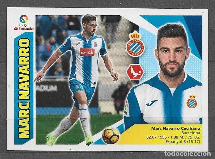 Cromos de F&uacute;tbol: Liga este 2017/18 - Marc Navarro - N&ordm; 4 - ( R.C.D. Espa&ntilde;ol )