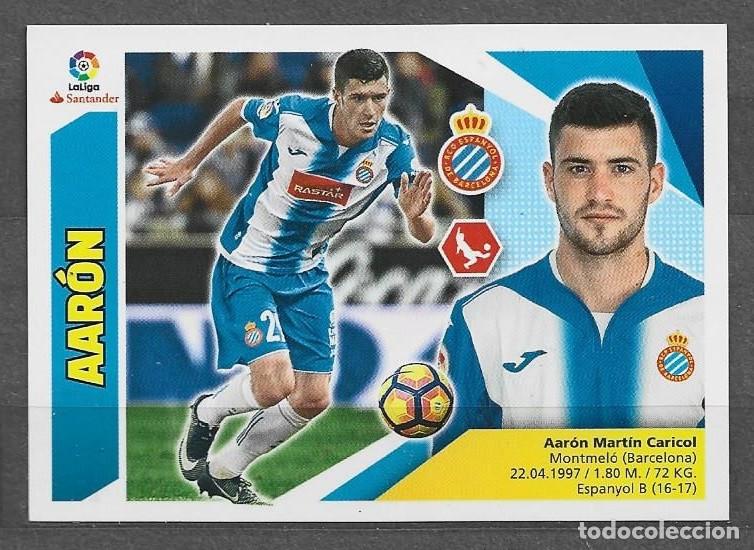 Cromos de F&uacute;tbol: Liga este 2017/18 - Aar&oacute;n - N&ordm; 7 - ( R.C.D. Espa&ntilde;ol )
