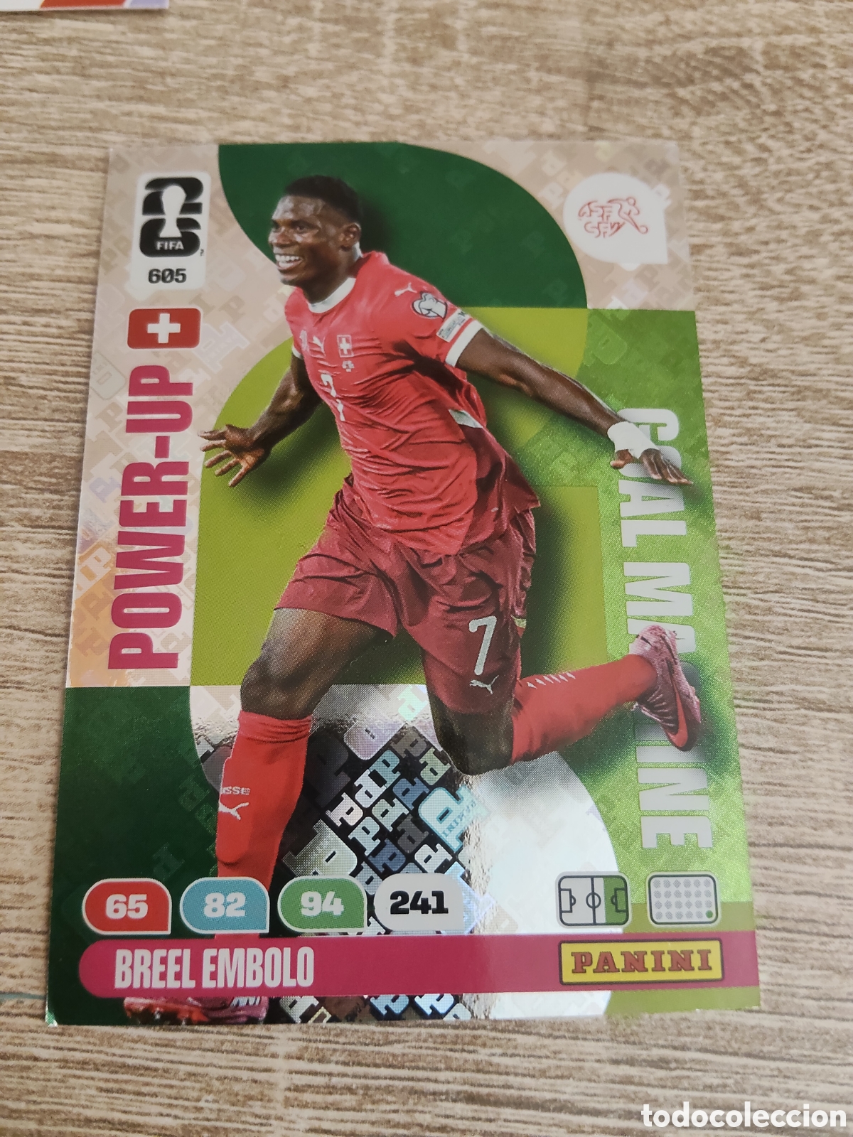 Cromos de F&uacute;tbol: Panini Adrenalyn mundial 2026 605 Breel Embolo Suiza