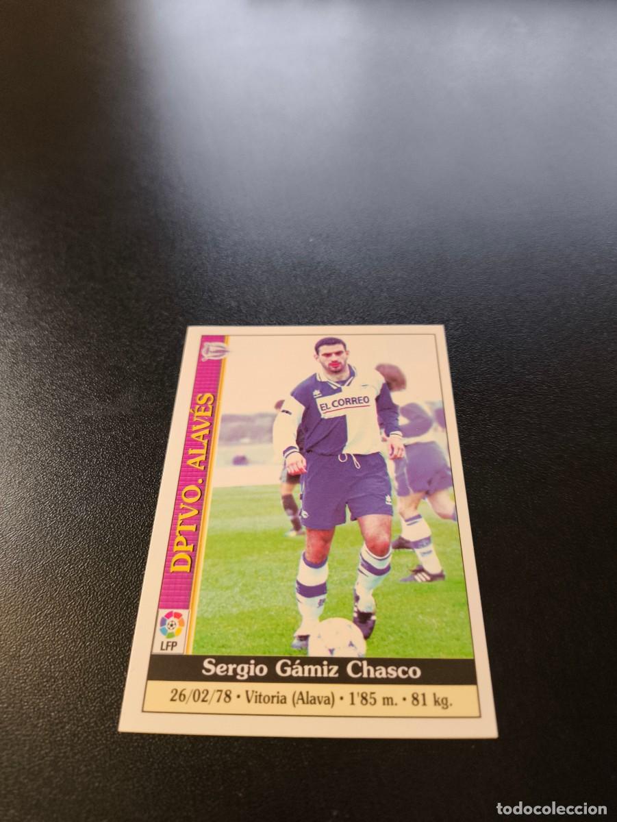 Cromos de F&uacute;tbol: 627 G&aacute;miz ALAVES ULTIMA HORA IV MUNDICROMO FICHAS LIGA 1999 2000 99 00 NO PANINI ESTE