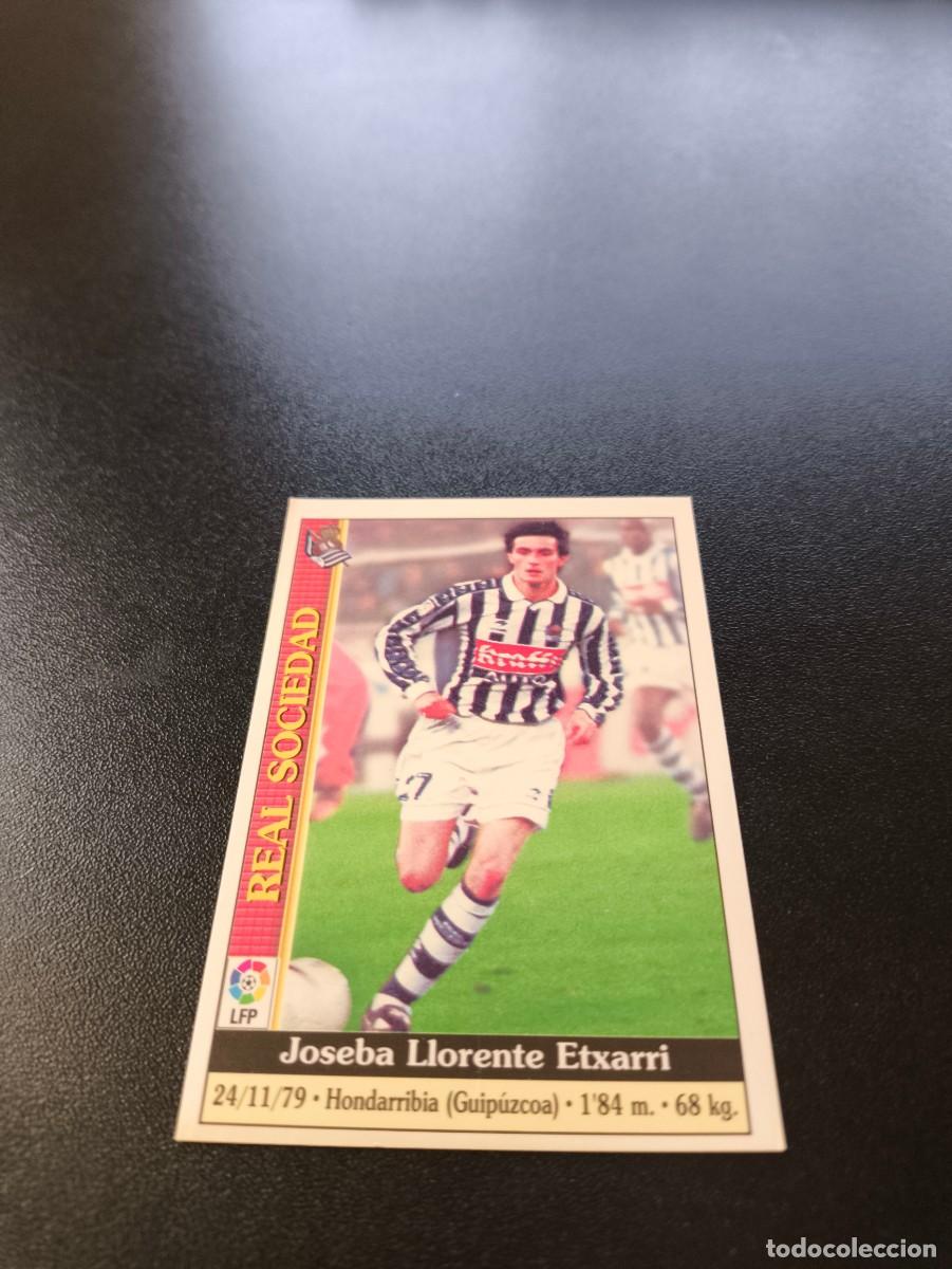 Cromos de F&uacute;tbol: 634 Llorente REAL SOCIEDAD ULTIMA HORA IV MUNDICROMO FICHAS LIGA 1999 2000 99 00 NO PANINI ESTE